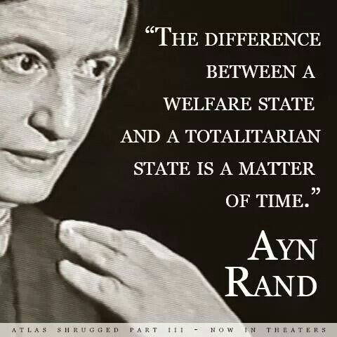 CitaroCapacityL's tweet image. "La différence entre l'État-providence et l'État totalitaire est une question de temps"
Ayn #Rand