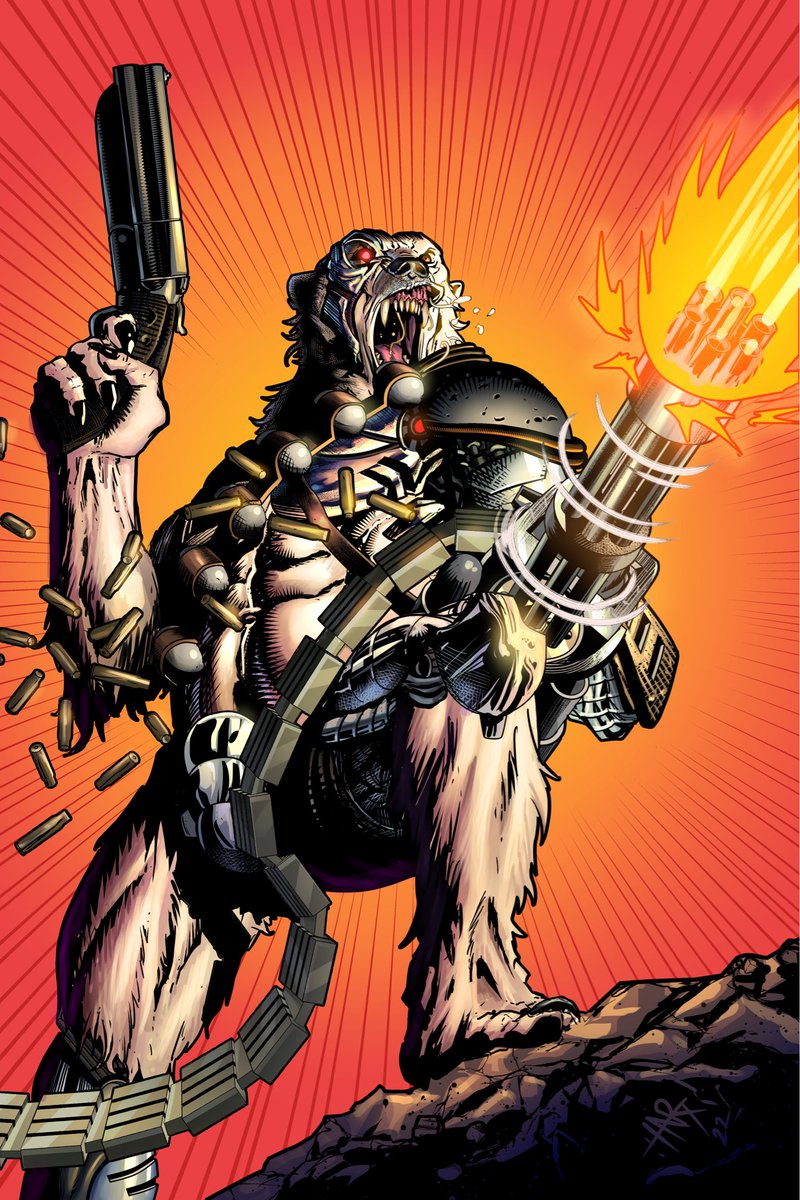 Ozzdog12's tweet image. All of this hype about #ProjectWindless just reaffirms to me how much people want a #PolarDestroyer video game. What’s better than a 9 ft bi-pedal badass chicken man? A 9 ft cybernetic polar bear. Game devs come talk to me!