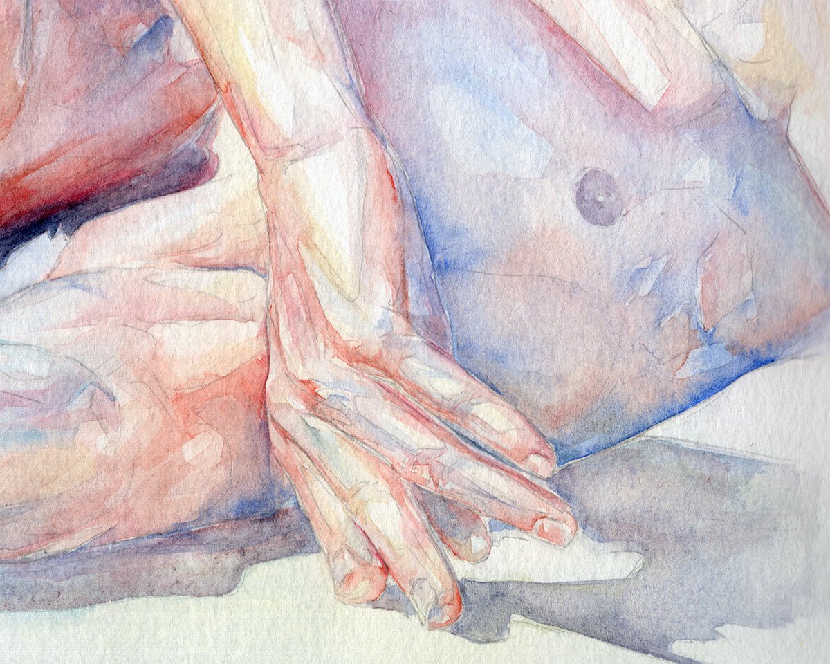 Acuarela sobre papel A3, 2026 ✨💖