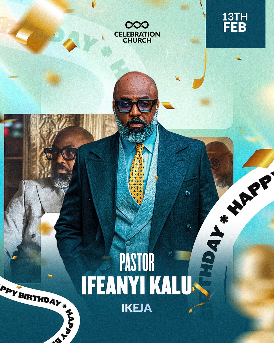 Happy birthday to our very own Pastor Ifeanyi Kalu 🎊🎉

Thank you for your heart for God and your commitment to His house. Your presence is a gift, and your impact is deeply felt. 💯

We pray this new year ushers you into greater heights, and may your joy always be full. 🙏