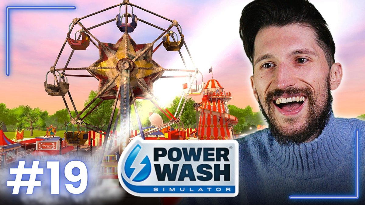- J'ai nettoyé une grande roue dans Powerwash Simulator et c'était hyper satisfaisant 😍 le replay est dispo : youtube.com/watch?v=6Krnrr…