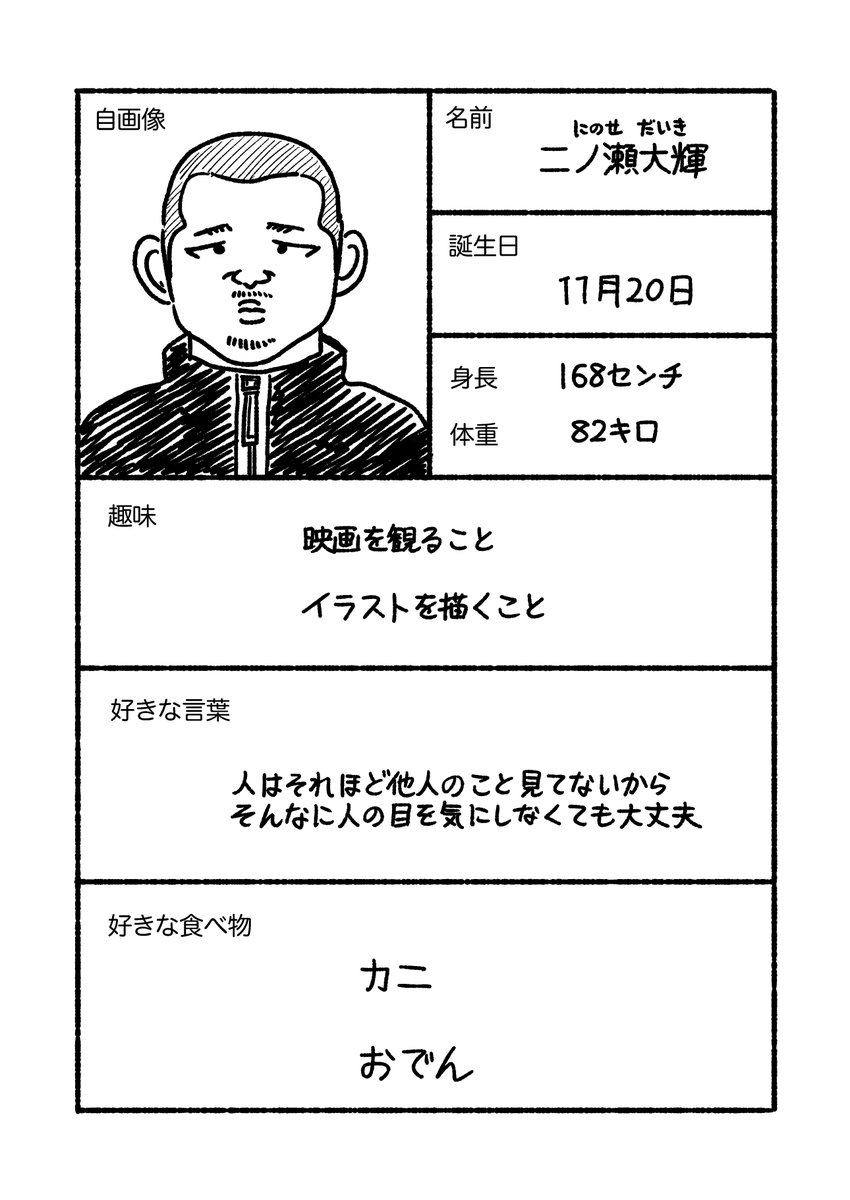 プロフィ〜ル 