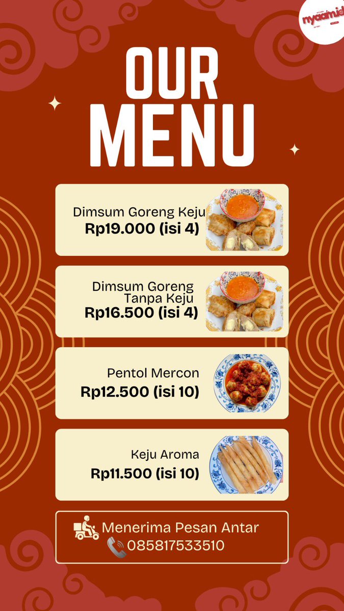 nyaamofc's tweet photo. Halo! 
We’re open guysss!🙌🏻
Yuk buat yang mau order bisa klik link di bio atau ketuk dm ku yaaa!^^

Kita menerima pemesanan online maupun offline😘 https://t.co/FjTZvISWat