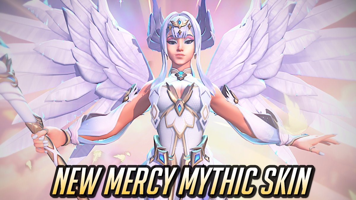 Mercy's new Celestial Guardain mythic skin might be the best ever... checking out all the details on it here!
+ Doing Season 1 placements matches yahoo!
New video is up now, hope you enjoy! 🤍

Watch here: youtube.com/watch?v=NBUWMU…