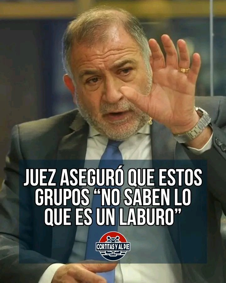 El senador cordobés de La Libertad Avanza, <a href="/ljuez/">Luis Juez</a>, apuntó con dureza contra los manifestantes.
El dirigente aseguró que estos grupos “no saben lo que es un laburo” y que su única profesión es “el caos y el conflicto”

El político viró de 4 ideologías. PC, PJ, UCR Y LLA