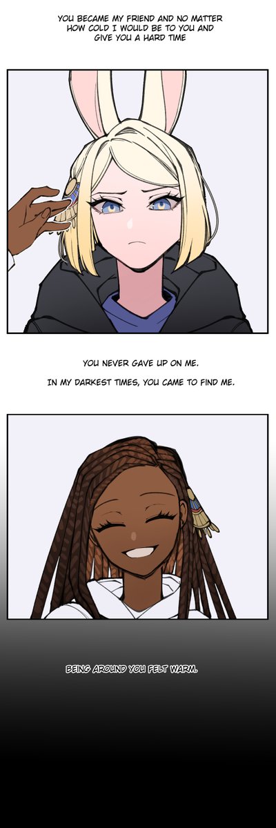 _Kyou's tweet image. a girl who can absorb impurity, illness and darkness inside of her body and heal others. But those don't just disappear inside of her. Instead it corrupts her, little by little...
(old comic about a possible ending)