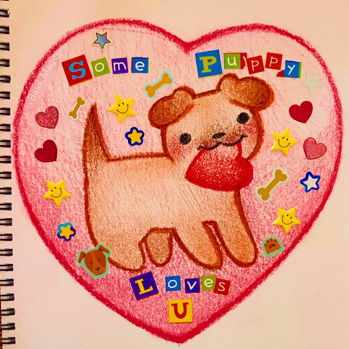 Some puppy loves you