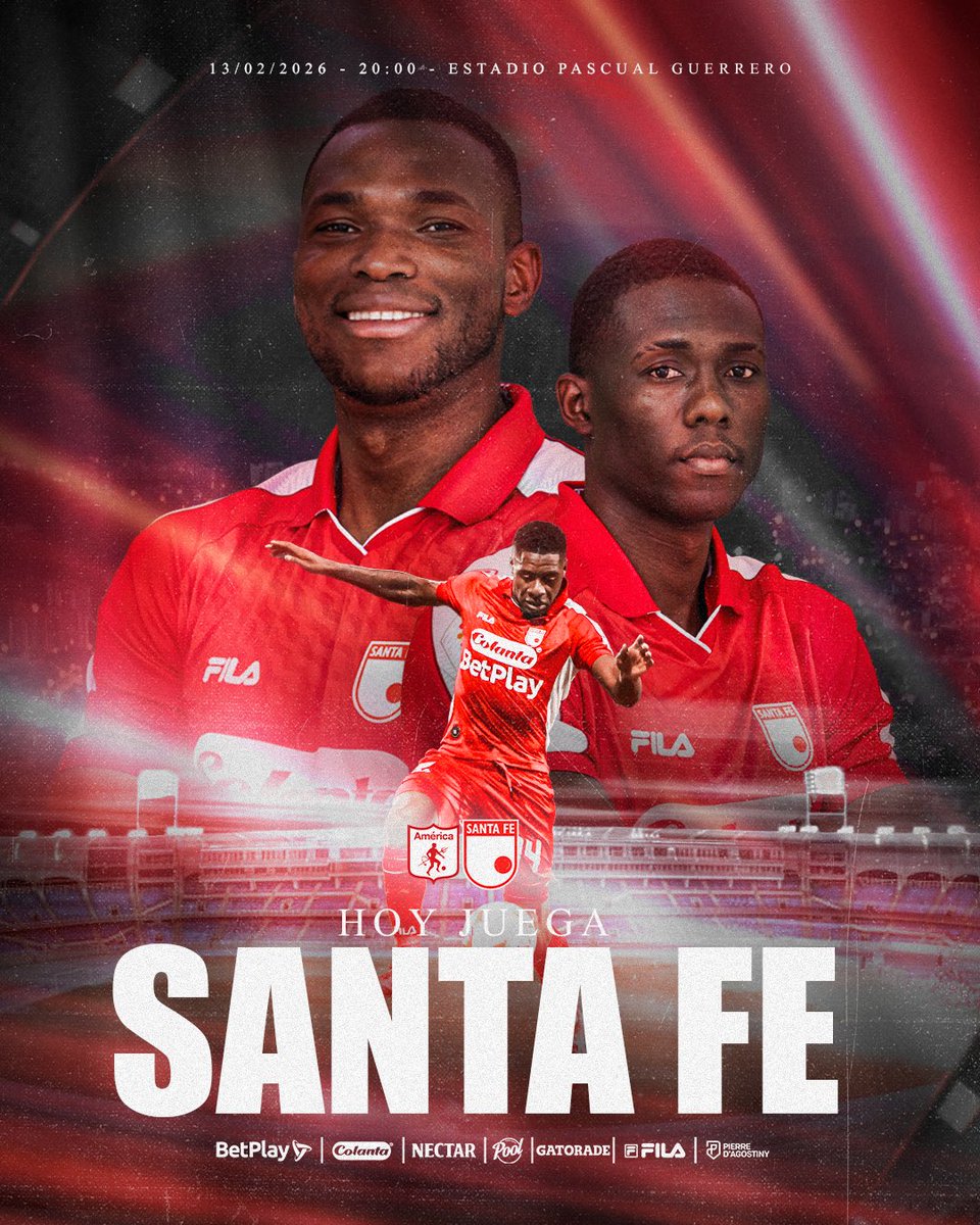 ¡Hoy juega el León 🦁, el Primer Campeón 🇮🇩!

Visitamos a América desde las 20:00 por la fecha 6 de la <a href="/LigaBetPlayD/">LigaBetPlayDimayor</a> ⚽️

#VamosSantaFe