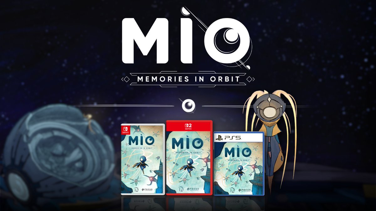 We and <a href="/pixnlove_games/">Pix’n Love Games</a> are thrilled to announce that the European physical version of #MIO: Memories in Orbit will be available soon in Europe for Nintendo Switch 1 &amp; 2, and PlayStation 5!

More details will be shared shortly 😉