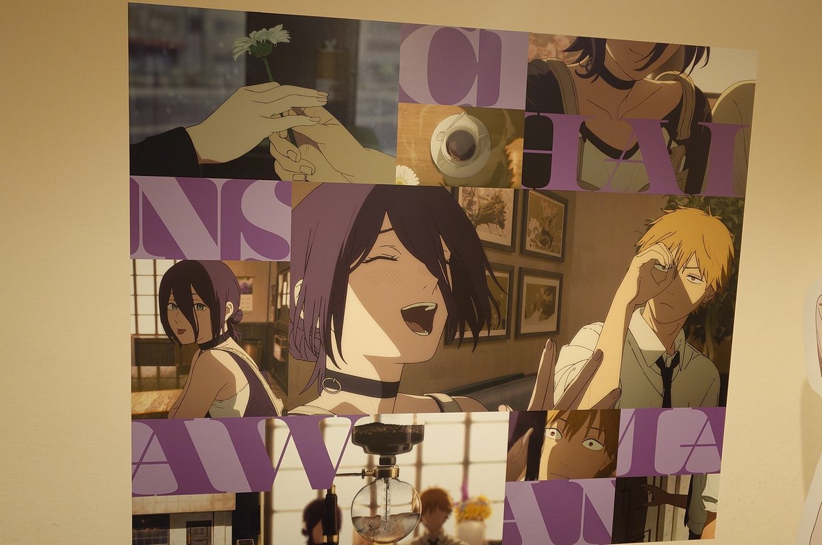 プリンスホテル✕チェンソーマン レゼ篇 ② 壁紙とノベルティ💕 パワー