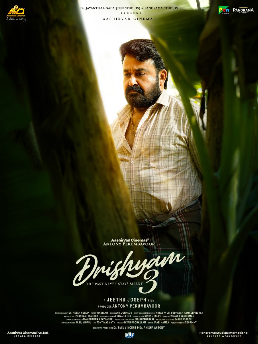 #Drishyam3 arriving on April 02 , 2026

#Mohanlal #AashirvadCinemas