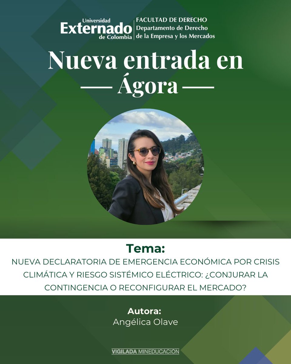 derempresasmer's tweet photo. ¿Emergencia climática o reingeniería eléctrica? ⚡
 El Decreto 0150 de 2026 plantea un debate constitucional: ¿crisis transitoria o ajuste estructural del MEM? La Sentencia C-383 de 2023 será determinante.

Por: Angélica Olave 
https://t.co/aEw7Tz2cq4 https://t.co/dK8d3TPtEz