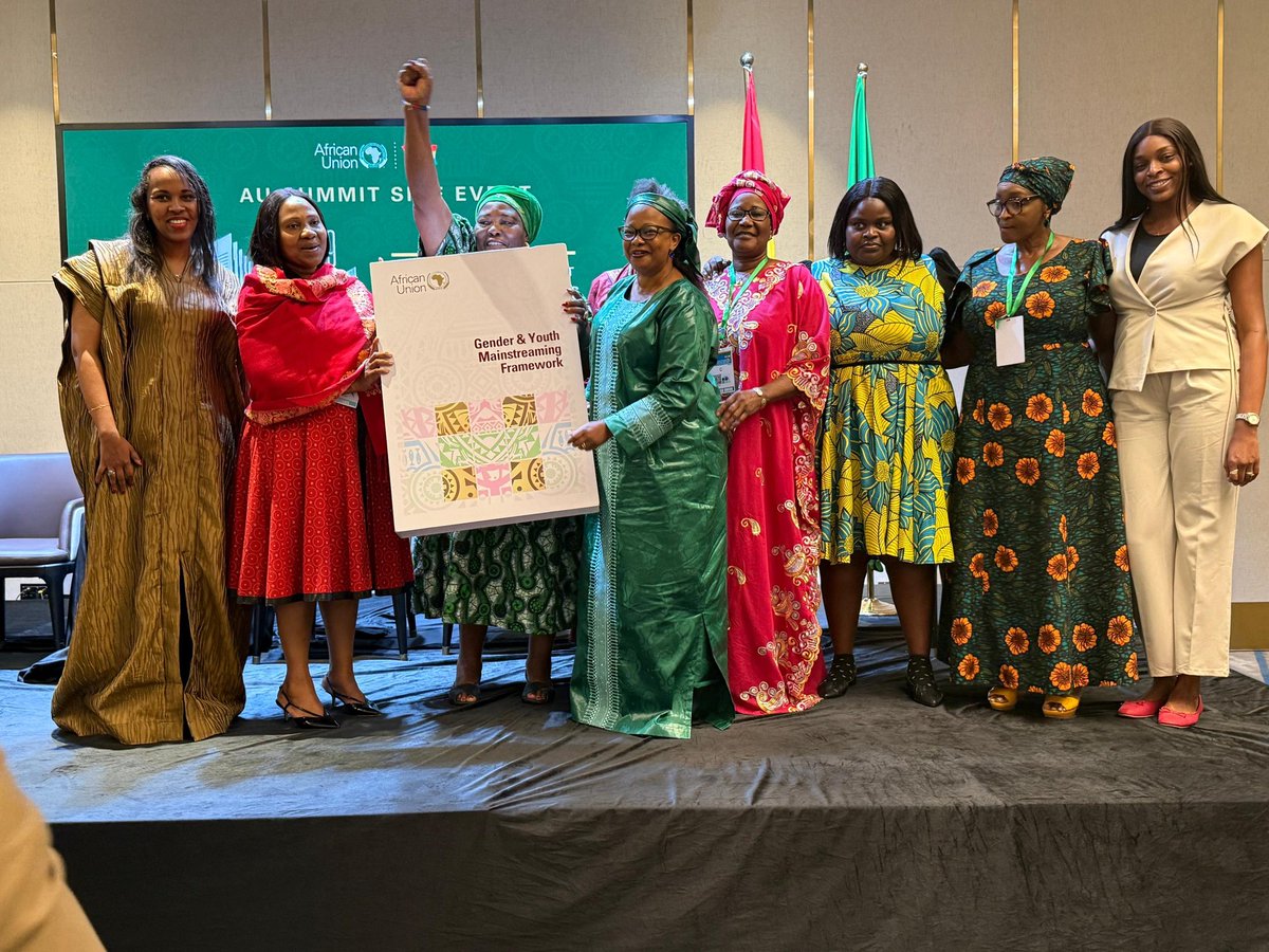 TheAR_Trust's tweet photo. This morning, during a High-Level Breakfast held on the margins of the #AUSummit,  and graced by President @JDMahama we officially unveiled the Gender, Youth and Mainstreaming Framework. 

The launch of this framework marks an important step forward in ensuring that gender equality and youth inclusion are not treated as side conversations but as central pillars of policy, financing, and implementation across the continent.

Mainstreaming is not symbolic. It is structural. It means embedding gender and youth priorities into planning, budgeting, governance systems, and accountability mechanisms, from continental strategies to national delivery frameworks.

At a time when financing models are being rethought and development priorities are shifting, this framework provides a clear guide for ensuring that women and young people are not left at the margins of economic transformation, climate resilience, digital innovation, and social development.

Sustainable impact requires inclusive systems. The Gender, Youth and Mainstreaming Framework sets the foundation for moving from commitment to coordinated action.

#AUSummit
#WYFEI2030 

 @Kwamboka_