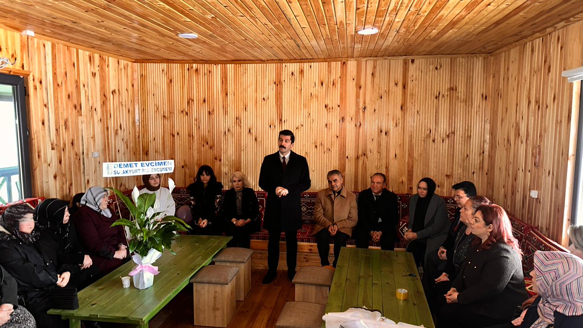 KirikkaleSTi's tweet photo. Bakanlığımızca desteklenen Sulakyurt Kadın Kültür Sağlıklı Yaşam Merkezi projesinin açılışı Kaymakam Sayın Mehmet Miraç DEMİR, Belediye Başkanı Seyfettin ÇETİNER, dernekler ve ilçe kadınlarının yoğun  katılımı ile gerçekleştirildi. https://t.co/bQ6fhCwEid