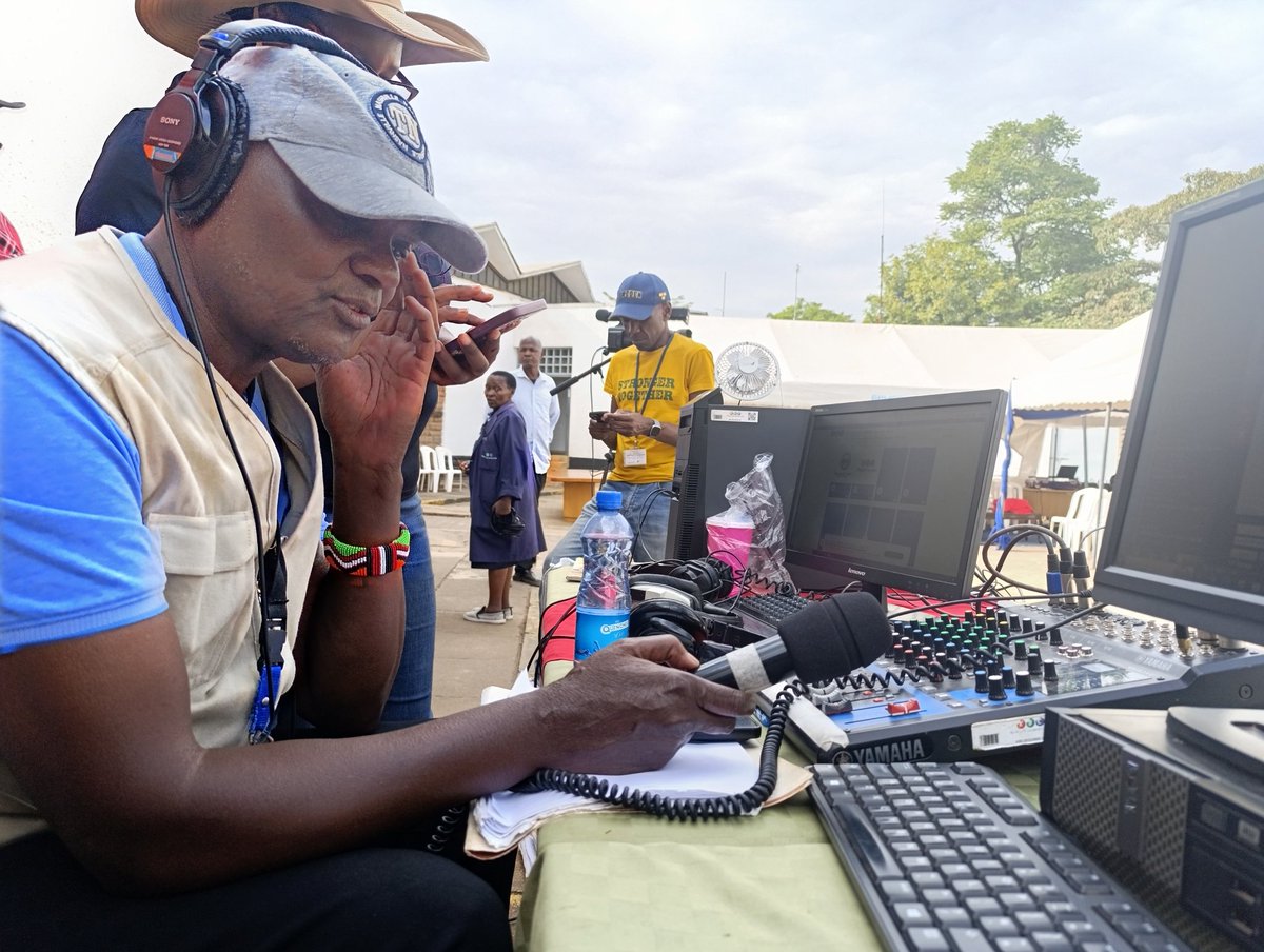 <a href="/Johnkaranijk/">JOHN KARANI JK</a> doing what he does best, pure vibes only!
The Beat Time Show  is ON 🔥
#KBCEnglishService
#SundownerSunsetDate ^RN