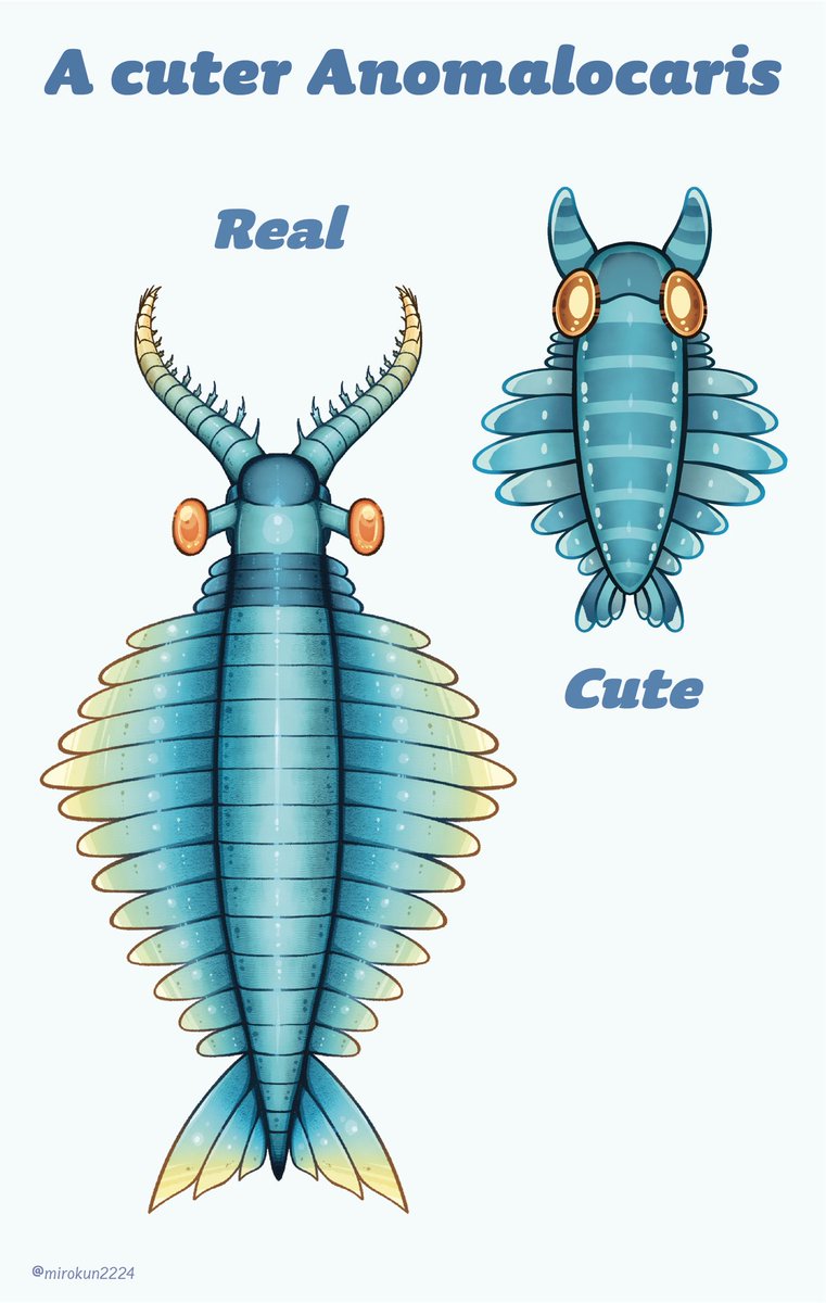 Cambrian #illustration #古生物 #イラスト コミティアに合わせて