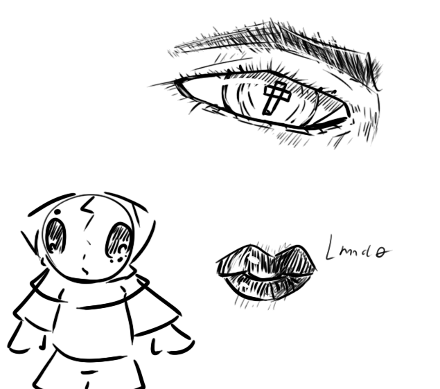 Avryell_'s tweet photo. #Art , #digitalart , #ArtHelp
So I received my drawing tablet and I'm still trying my best to understand how to do stuff, even tho  like it's complicated, I don't know how to do inking of lines since I allways had a sketchy drawing style, if anyone has any tips I'd be glad to take them, also I try to not use references cause I'm scared to go away from my own style if I start using references (currently tried weird styles to see how it could work I don't fully understand tho)