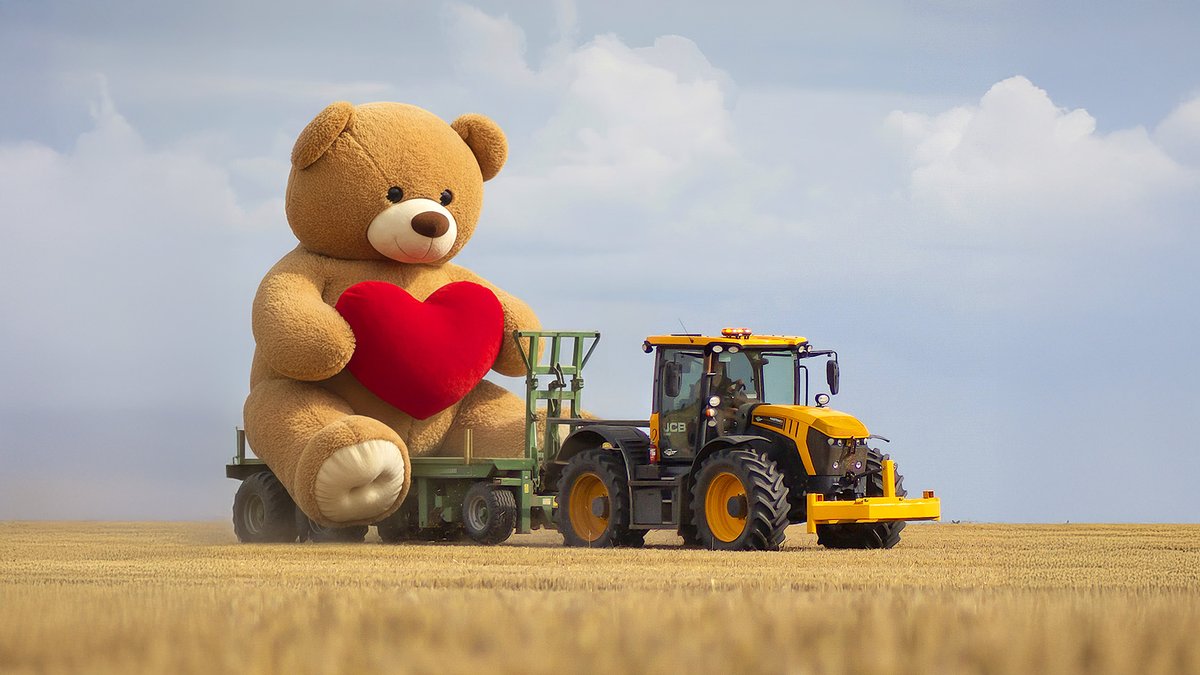You’ve pulled. Happy Valentine’s Day from JCB.