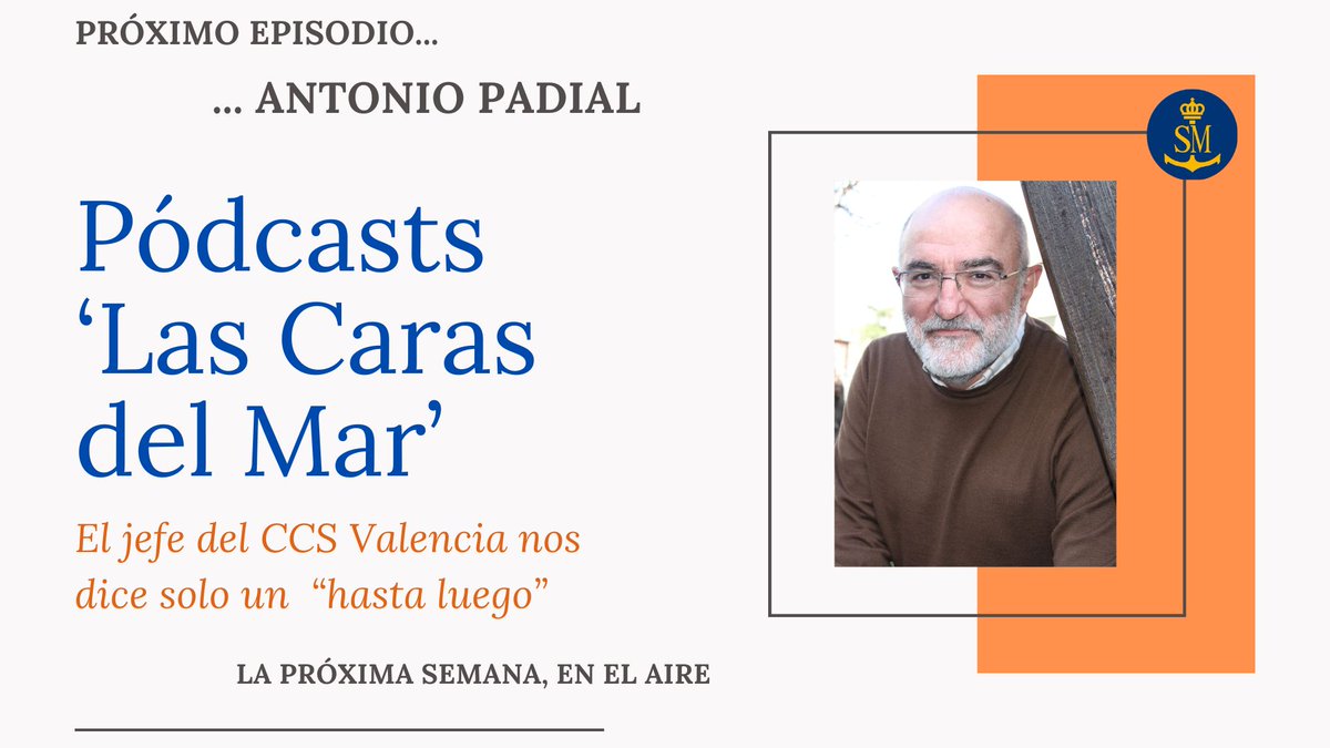 “Nadie puede silbar una sinfonía. Se necesita toda una orquesta para tocarla”. La frase no es de Antonio Padial, pero su agradecimiento a quienes le han acompañado en su travesía por #SalvamentoMarítimo hace pensar en esa orquesta a la que Antonio está muy agradecido.