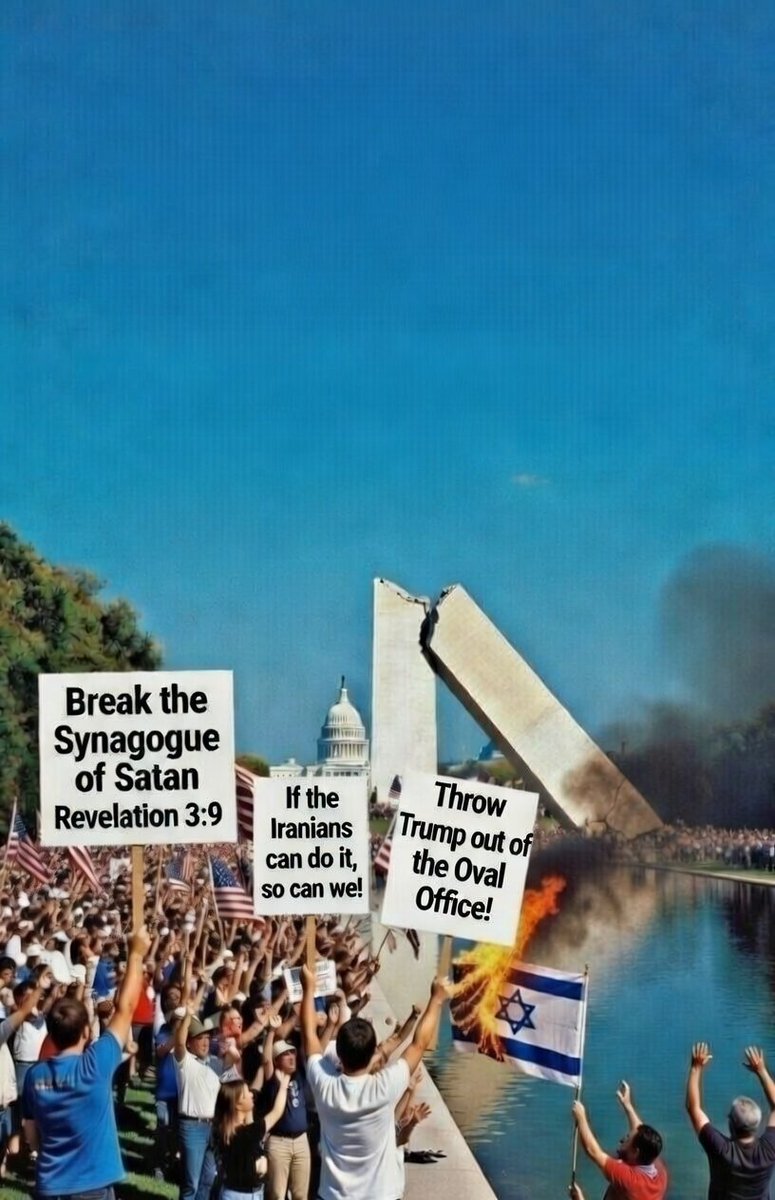 AmirOfTime's tweet photo. #BreakTheObelisk
«If the Iranians can do it, so can you.»

🇺🇸Washington DC: https://t.co/wy46tPhzFk