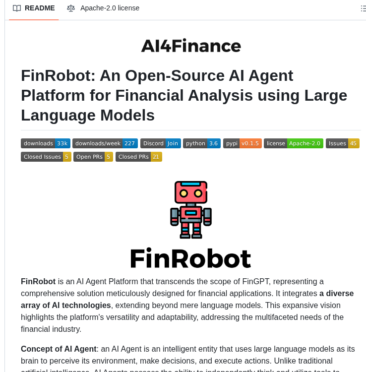 AI agents for financial analysis using large language models 100% open ...