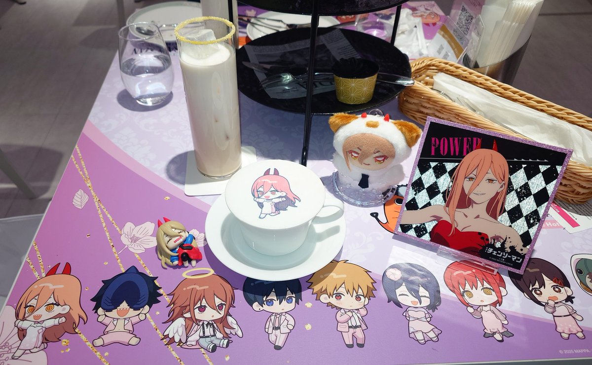 プリンスホテル✕チェンソーマン レゼ篇③ コラボカフェも2回目🎵 今回