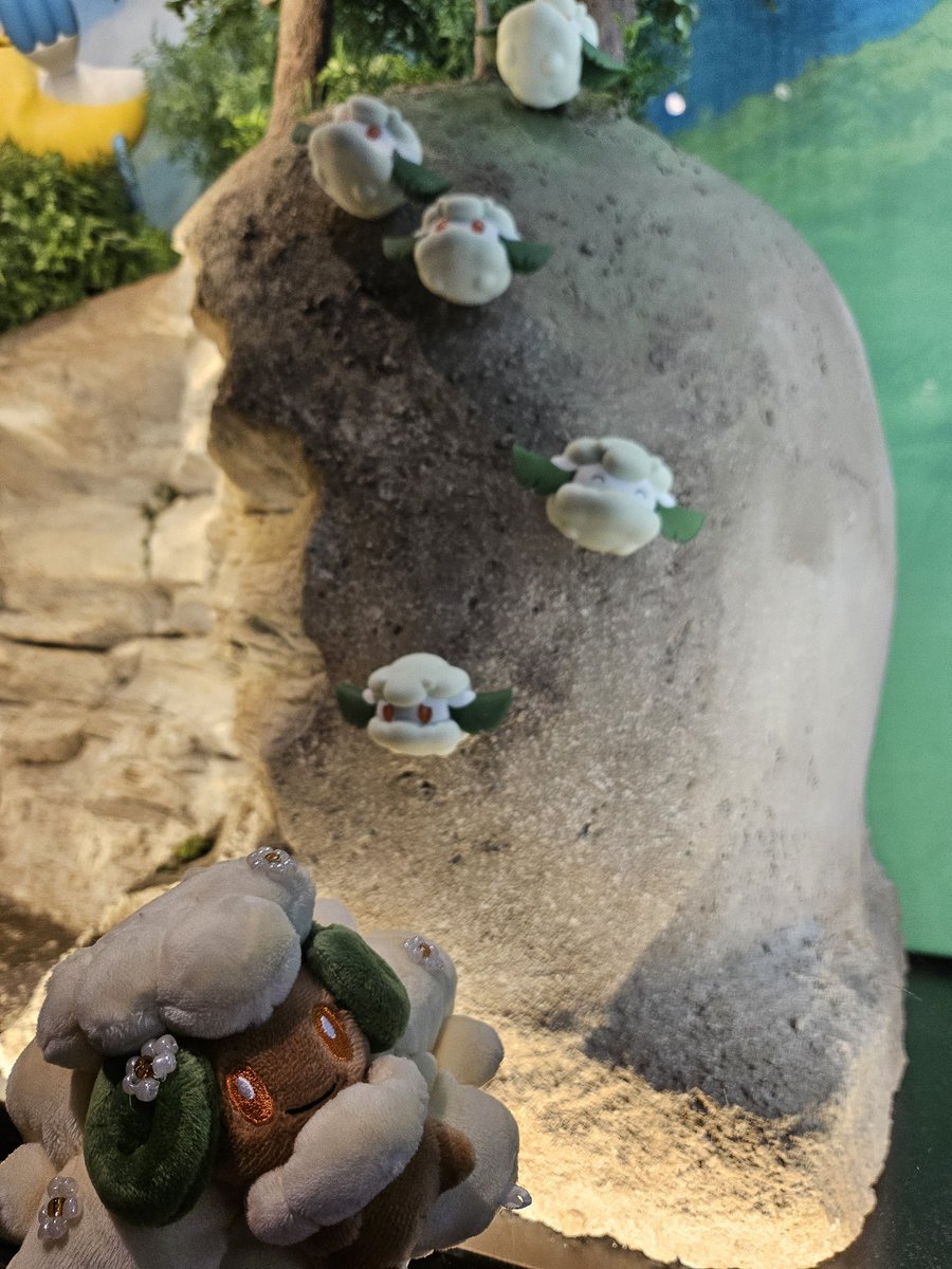 Whimsicott at the museum! #euic2026 #naturalhistorymuseum