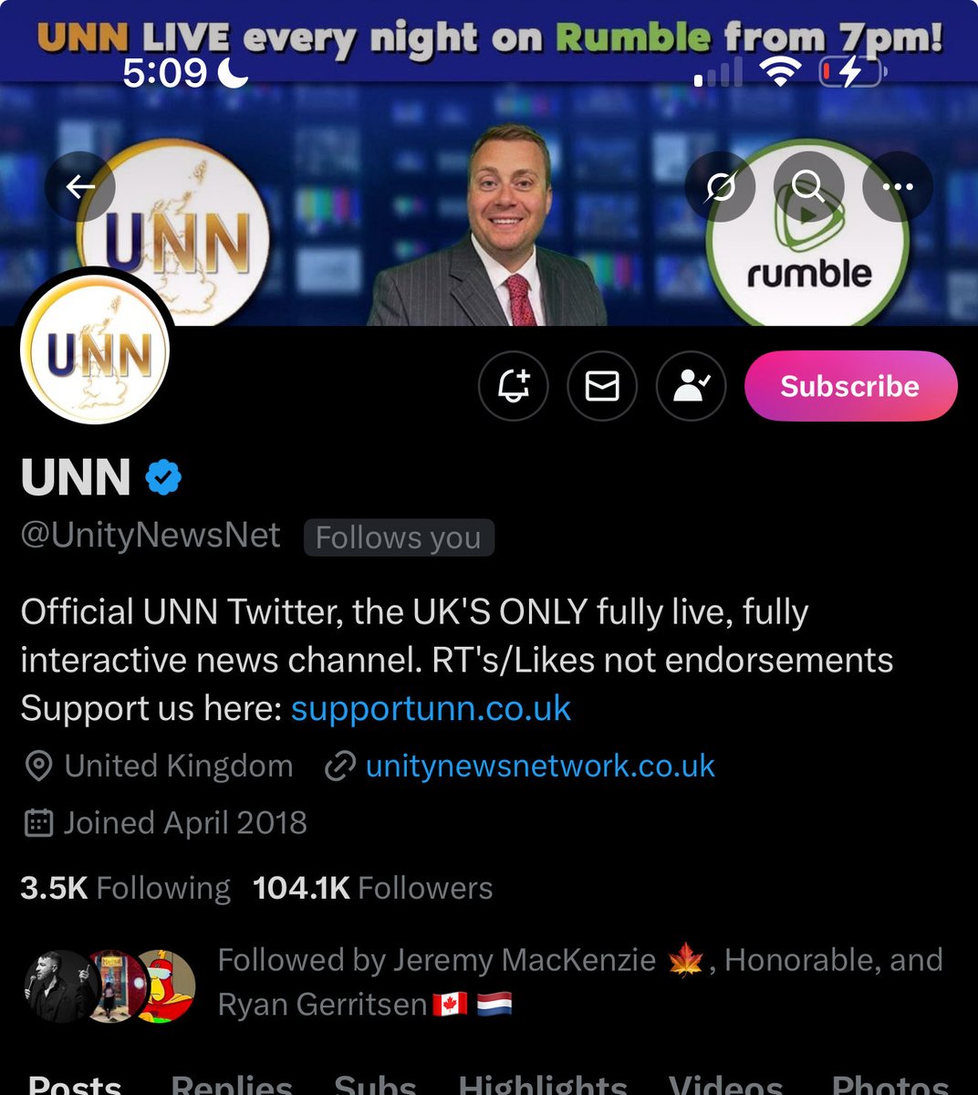 Will be live on <a href="/UnityNewsNet/">UNN</a> to discuss the state of Canada &amp; Western Civilization at 12:00 PST today don’t miss it! 

Gonna be a great show thank you to <a href="/UnityNewsNet/">UNN</a> for the opportunity! 
#politics #canada #UnitedKingdom
