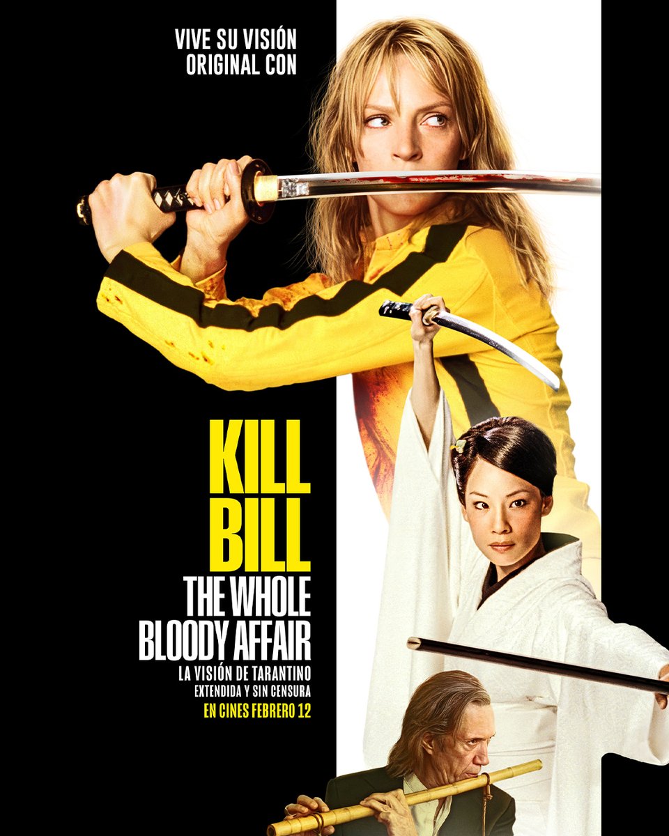 #QuentinTarantino no es un cineasta cualquiera, primero fue un cinéfilo obsesivo como muchos de nosotros 🎥❤️

Descubre #KillBill tal como la concibió originalmente 🤔

KILL BILL: THE WHOLE BLOODY AFFAIR | ¡Solo en cines! 🎟️

El corte de 4 horas, sin censura y escenas inéditas 🍿