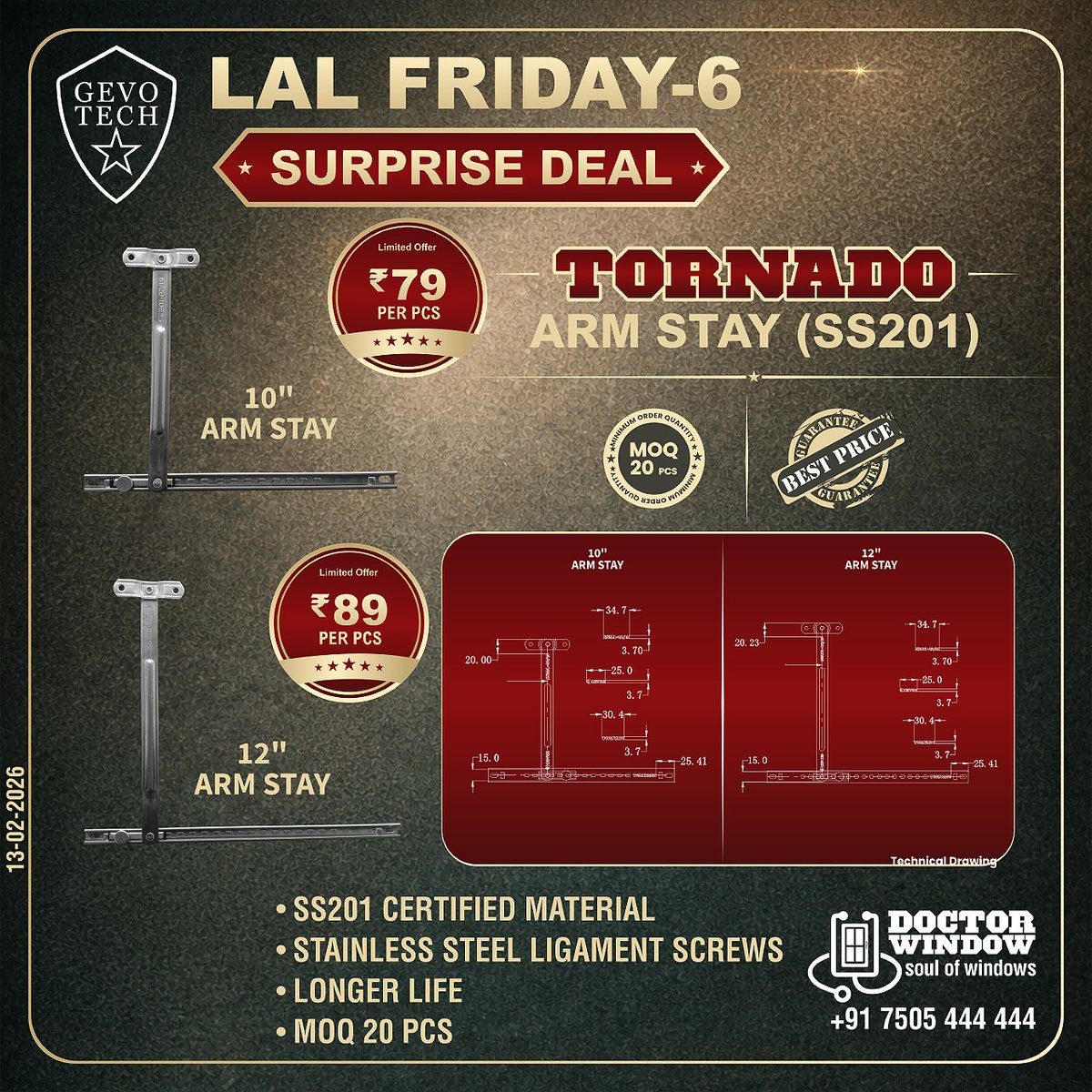 DOCTORWINDOW_IN's tweet image. GEVO TECH BOSS UNI-SEAL WEATHER AND WATER SEALANT
GEVO TECH STAR DOOR ADJUSTABLE ROLLER
GEVO TECH TORNADO ARM STAY (SS201)
GEVO TECH TURBALANCE WOOLPILE 6X6

#uniseal #doorroller #armstay #woolpile #doctorwindow #soulofwindows #hardware #hardwareaccessories #door #window