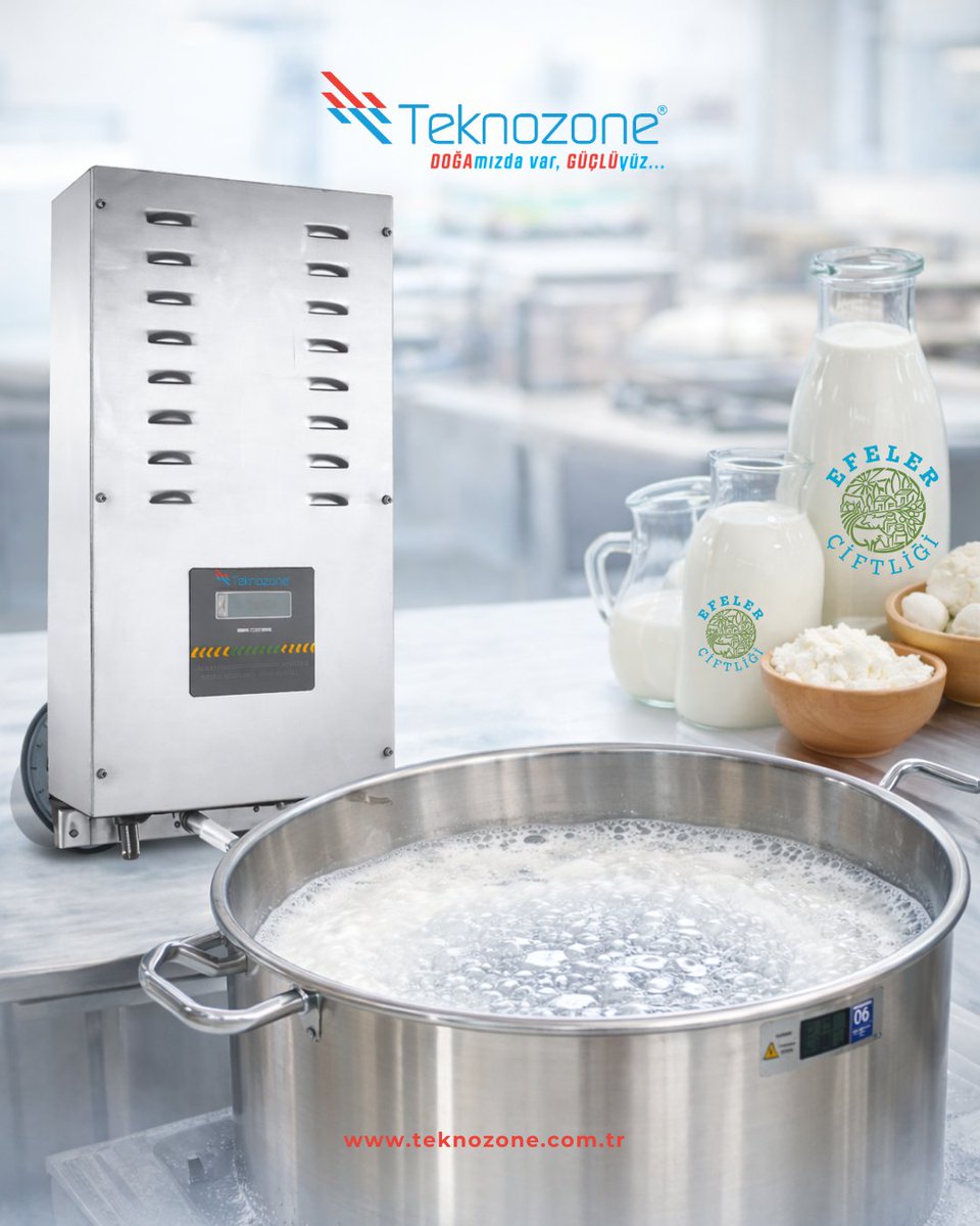 Süt ve süt ürünleri üretim süreçlerinizi bir üst seviyeye taşıyın!
Süt ve süt ürünleri üreticilerine;
🫧 Daha temiz,
✔️ Daha güvenli ve
♻️ Daha sürdürülebilir bir üretim altyapısı sunuyoruz.
Sadece bir sistem değil, çözüm üretiyoruz.
#SütEndüstrisi #OzonSistemleri #SütÜretimi