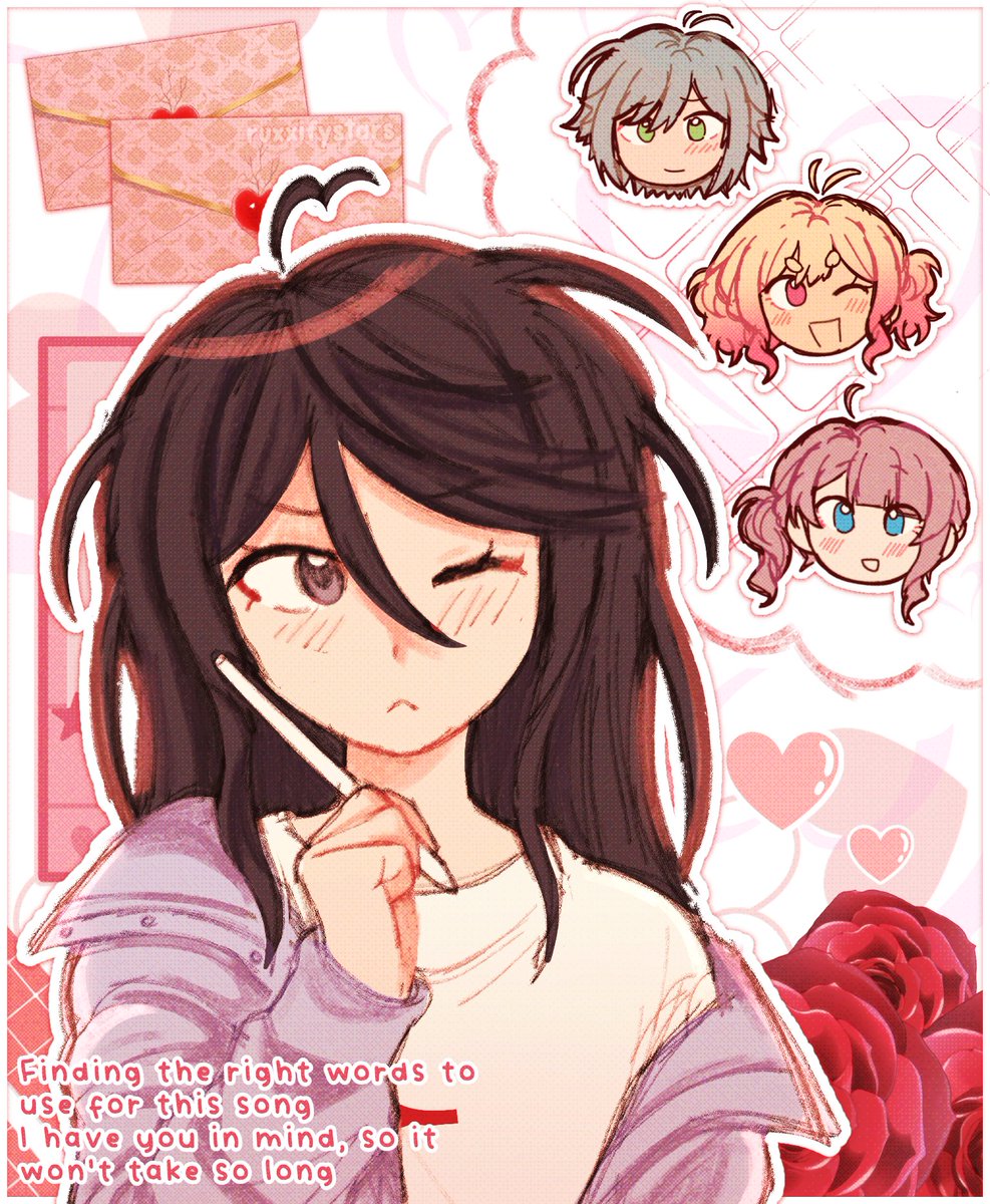 i couldn't wait for tomorrow ♥️♥️ happy early valentines day #prsk_FA