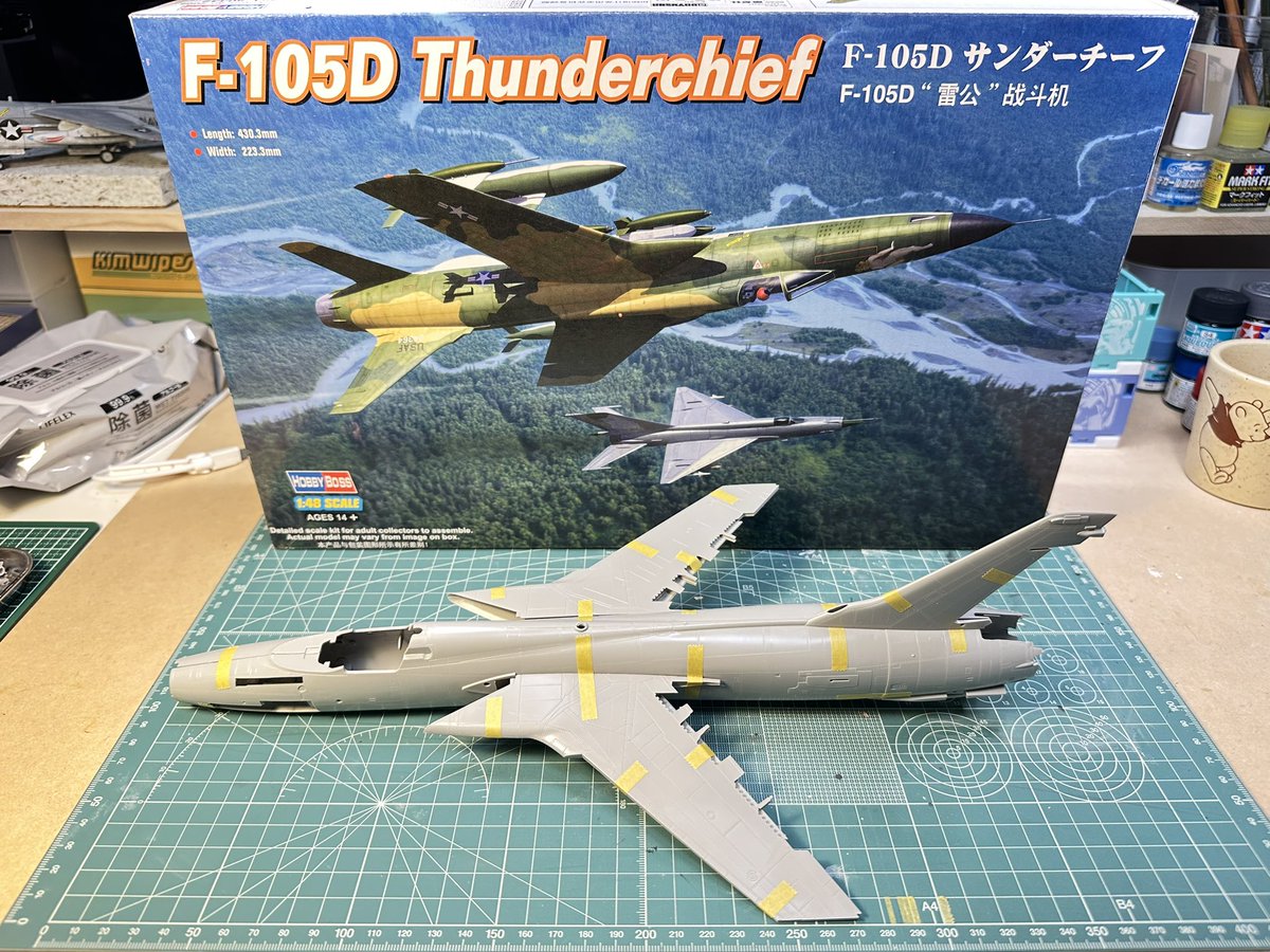 仮組してみたけど、これなら作れそうです☺️ 6月の軍団プラモデル祭り