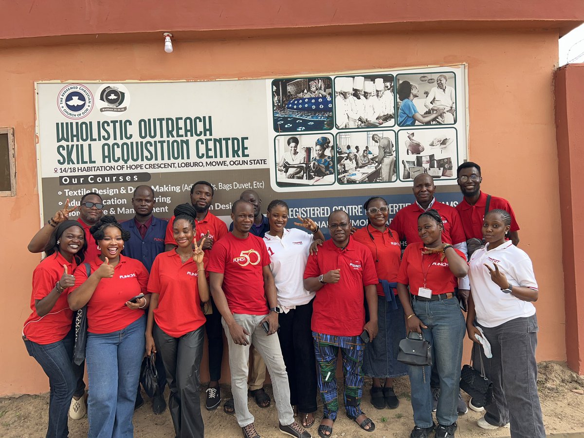 PUNCHMoments's tweet photo. Love isn't just about what we say—it's about what we do ❤️ . 

This season of love, PUNCH Nigeria Limited Team spent time with the incredible daughters at Wholistic Outreach, and honestly, they filled our hearts 

Grateful for this experience, and we look forward to next time. https://t.co/ypXMFAA8Sq