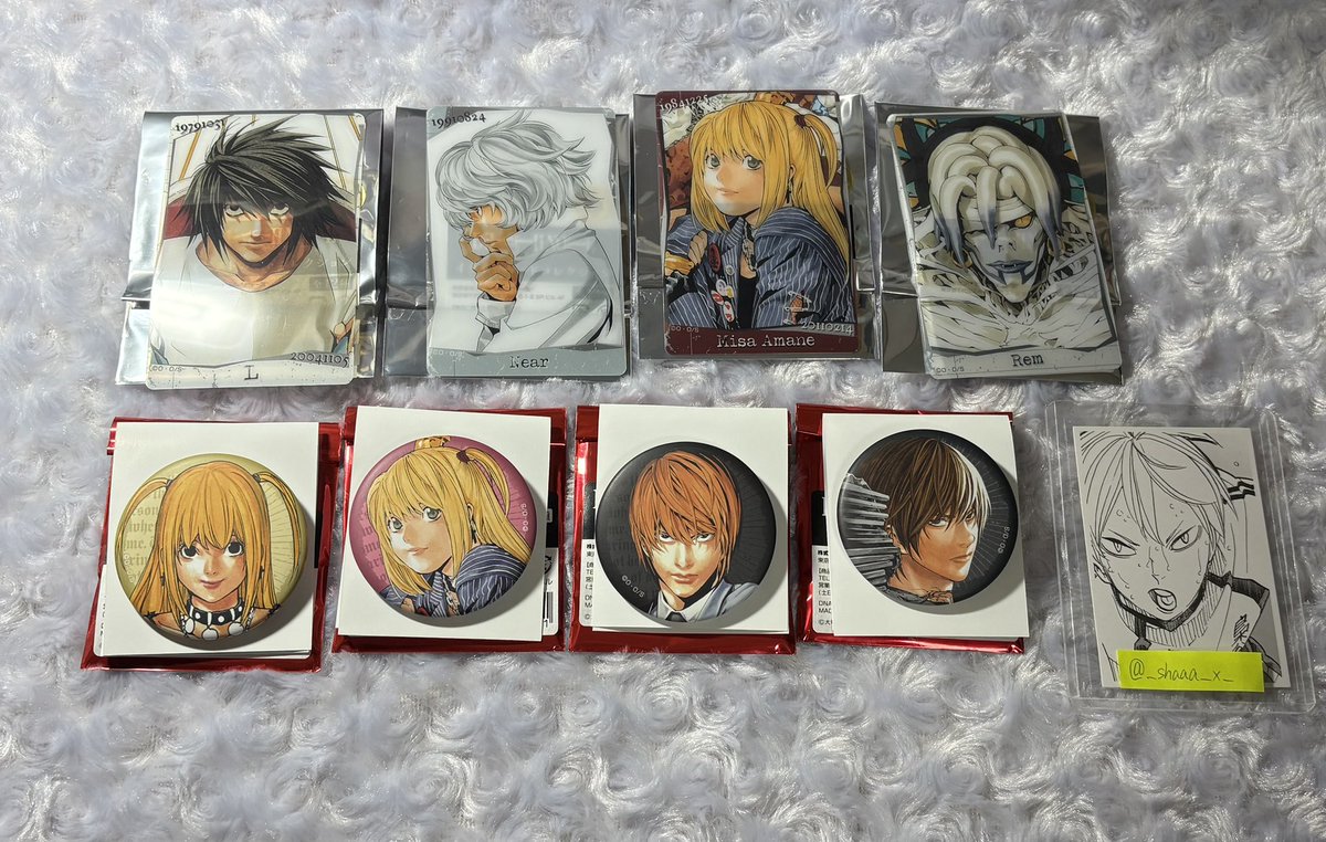 交換】 デスノート DEATHNOTE POPUP ビックカメラ マット缶バッジ