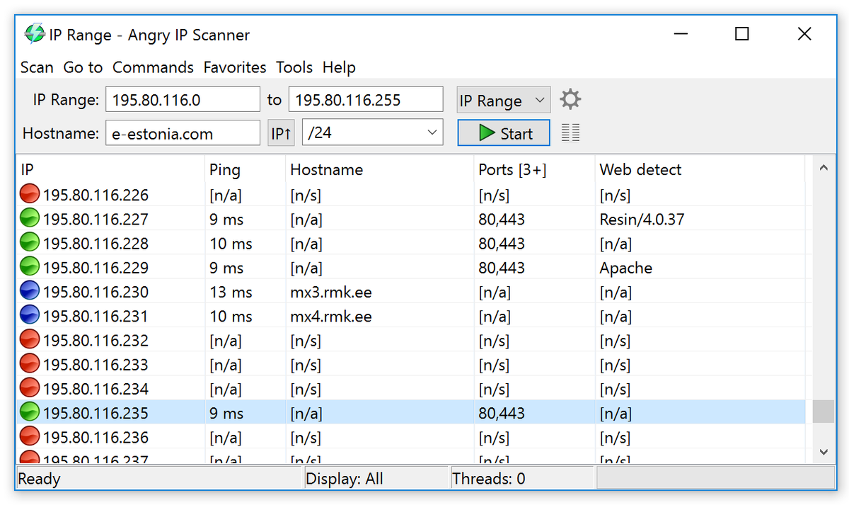 obscaries's tweet image. Most bug hunters focus on subdomains… but real attack surface often hides in raw IP ranges.

Angry IP Scanner is a fast, open-source network scanner that helps you discover live hosts, exposed services, and forgotten infrastructure across CIDR scopes — perfect for quick recon