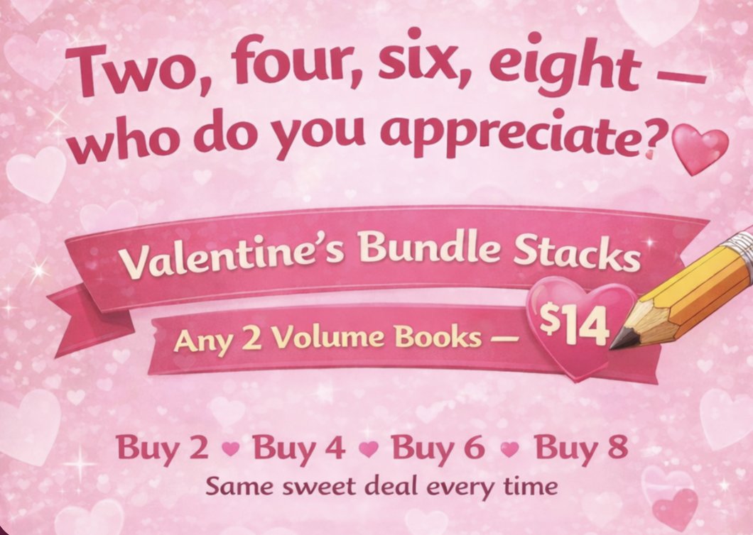 This Valentines Day, make it a perfect pair.  When you buy 2 books this perfect duo is bundled in to one price $14.  Take advantage of the sale before it ends. ❤️❤️❤️

#wonderword #wonderwordle #wordsearch #valentinesday #sales #bundles