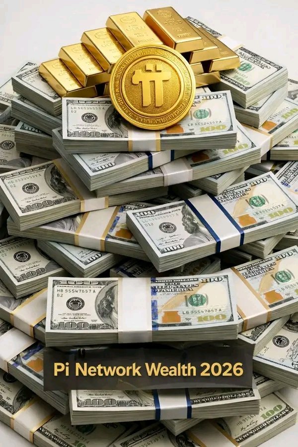 财富并非运气，而是远见、耐心和时机。 💎
Pi Network 代表了一种新型财富：2026 年是准备与机遇相遇的一年。
真正的价值来自于实际应用。
🔥🚀
#PiNetwork
#PiPayment
#PiGCV
#PiWealth
#PiNetwork2026