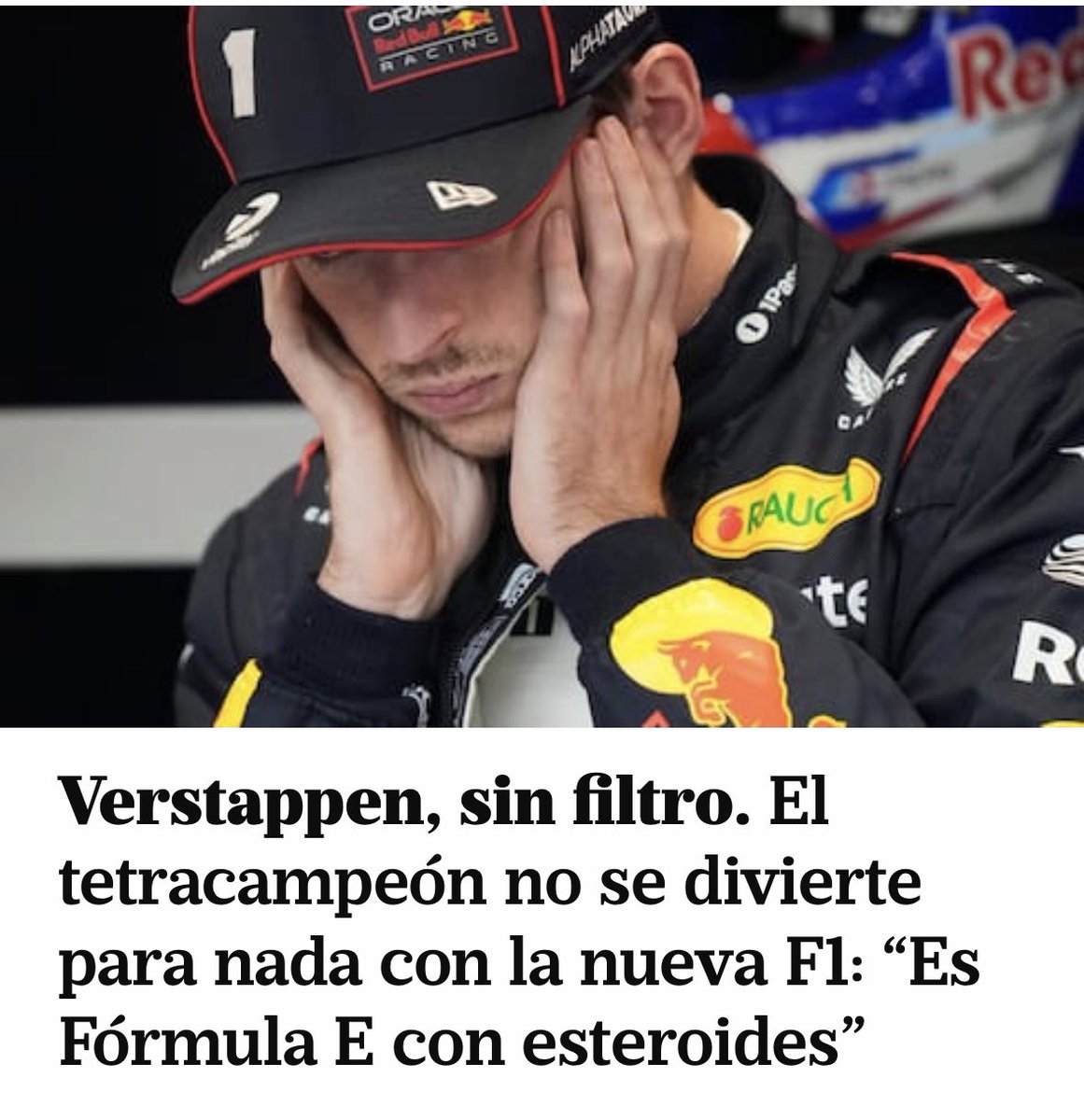 Está muy bien la frase:
Fórmula E con esteroides.