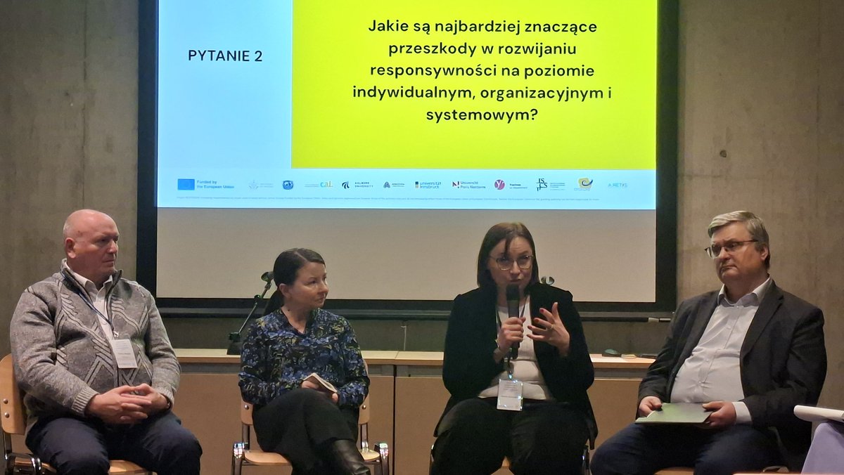 ATD_Europe's tweet image. The Polish @RESPONSIVE2023 Conference goes on at @UniWarszawski. Now the conclusive panel takes place at the final event of the #EUHorizon #Responsive project: responsive-europe.eu.
@atdbelgium, #ATDPoland and @ATD4thWorld are delighted to join the event to support a key