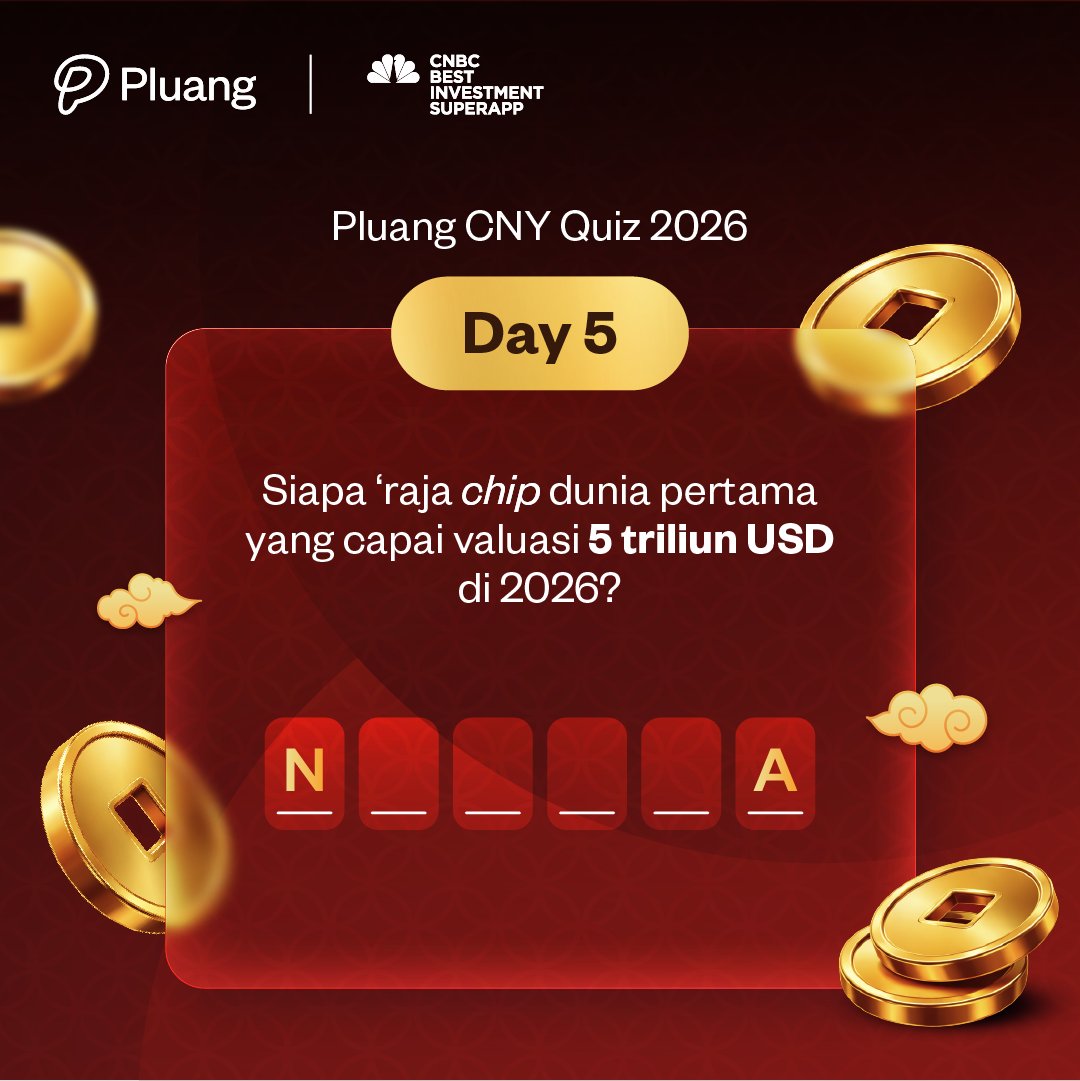 🔥Giveaway Day 5🔥

Perusahaan ini juga jadi salah satu top of mind investor kalo lagi ngomongin soal sektor AI. Komen jawaban kamu di bawah 👇