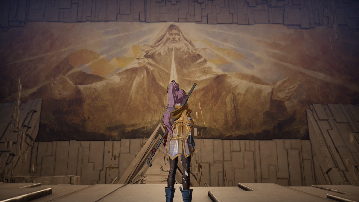 教会の三大壁画の
「神の子 ロスキッド」と「聖なる父 エーテル」

あと一つの壁画はどこにあるのだろう
 #AILIMIT