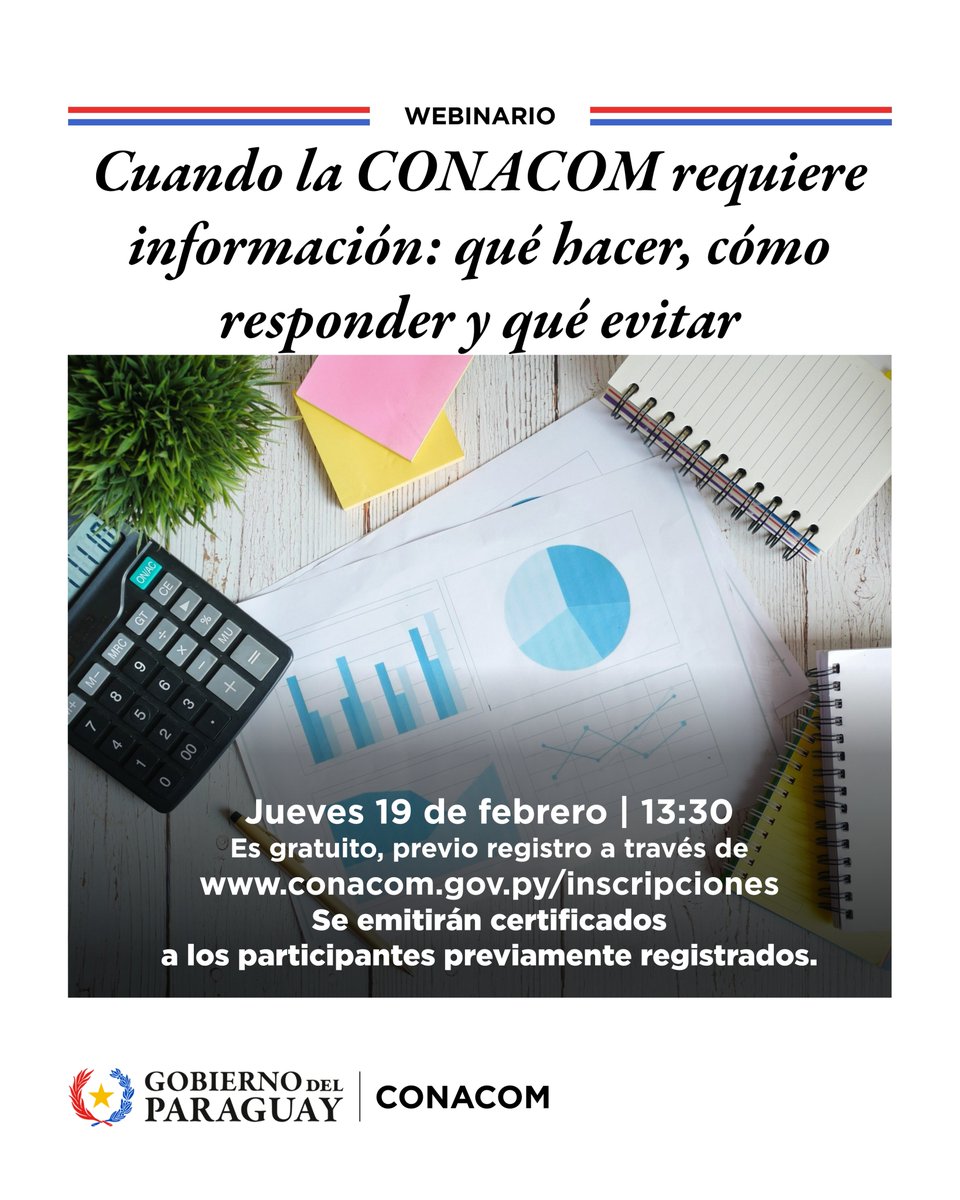 CONACOM Paraguay tweet media