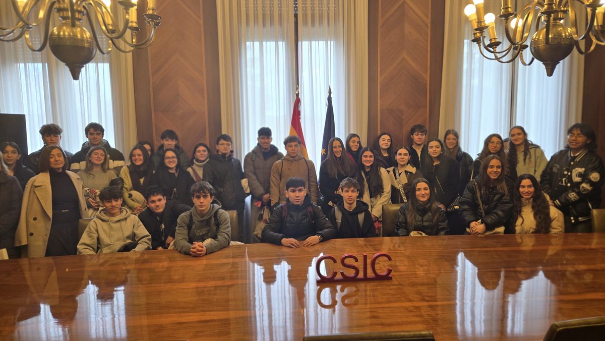 📷Estudiantes del IES Santa Catalina del Burgo de Osma y del IES La Rambla de San Esteban de Gormaz han visitado el <a href="/CSIC/">CSIC</a> y participado en la Jornada 'Ciencia Ciudadana y Nueva Ruralidad' <a href="/coworking_soria/">El Hueco</a> <a href="/tierras_cid/">Asociación Tierras Sorianas del Cid</a> <a href="/fundacionO2/">Fundación Oxígeno</a>