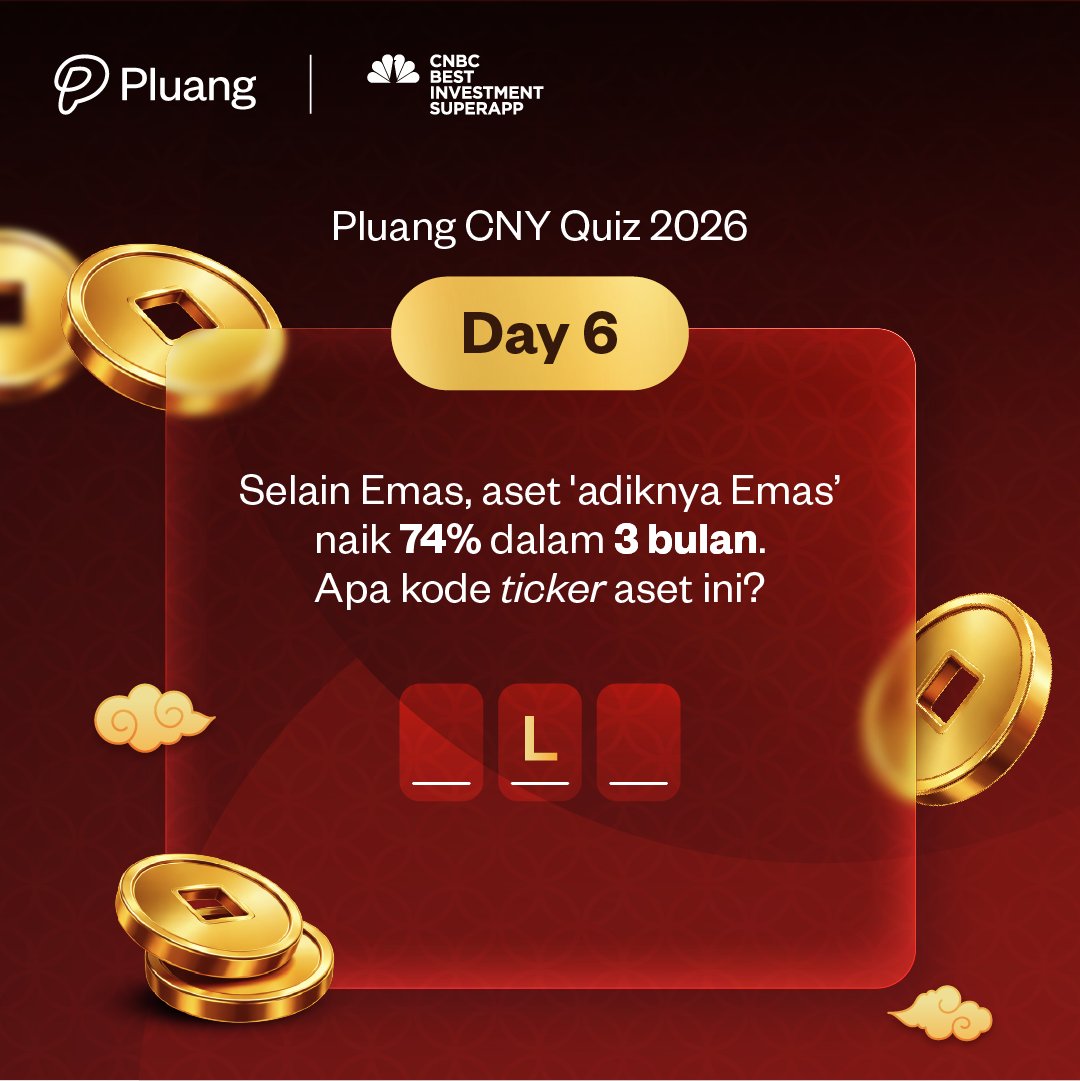 🔥Giveaway Day 6🔥

Cluenya: asetnya berupa ETF yang melacak pergerakan asetnya langsung 👇