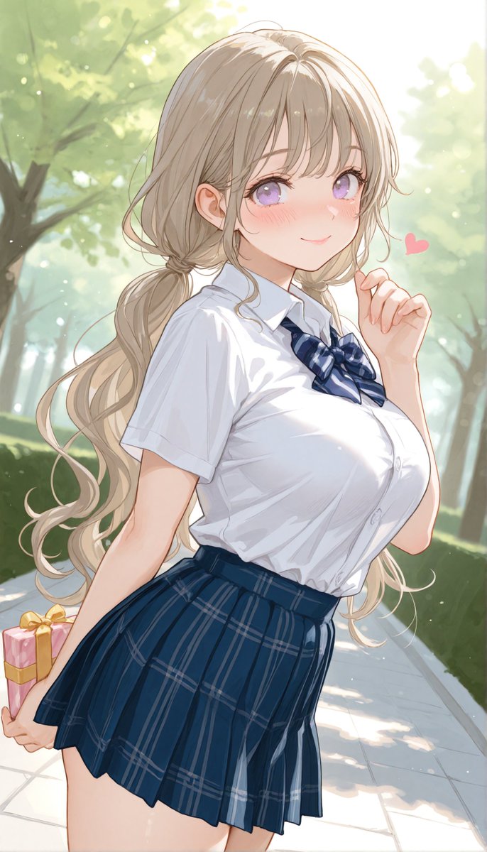 ねね、もらってくれる…？

SFW illustration