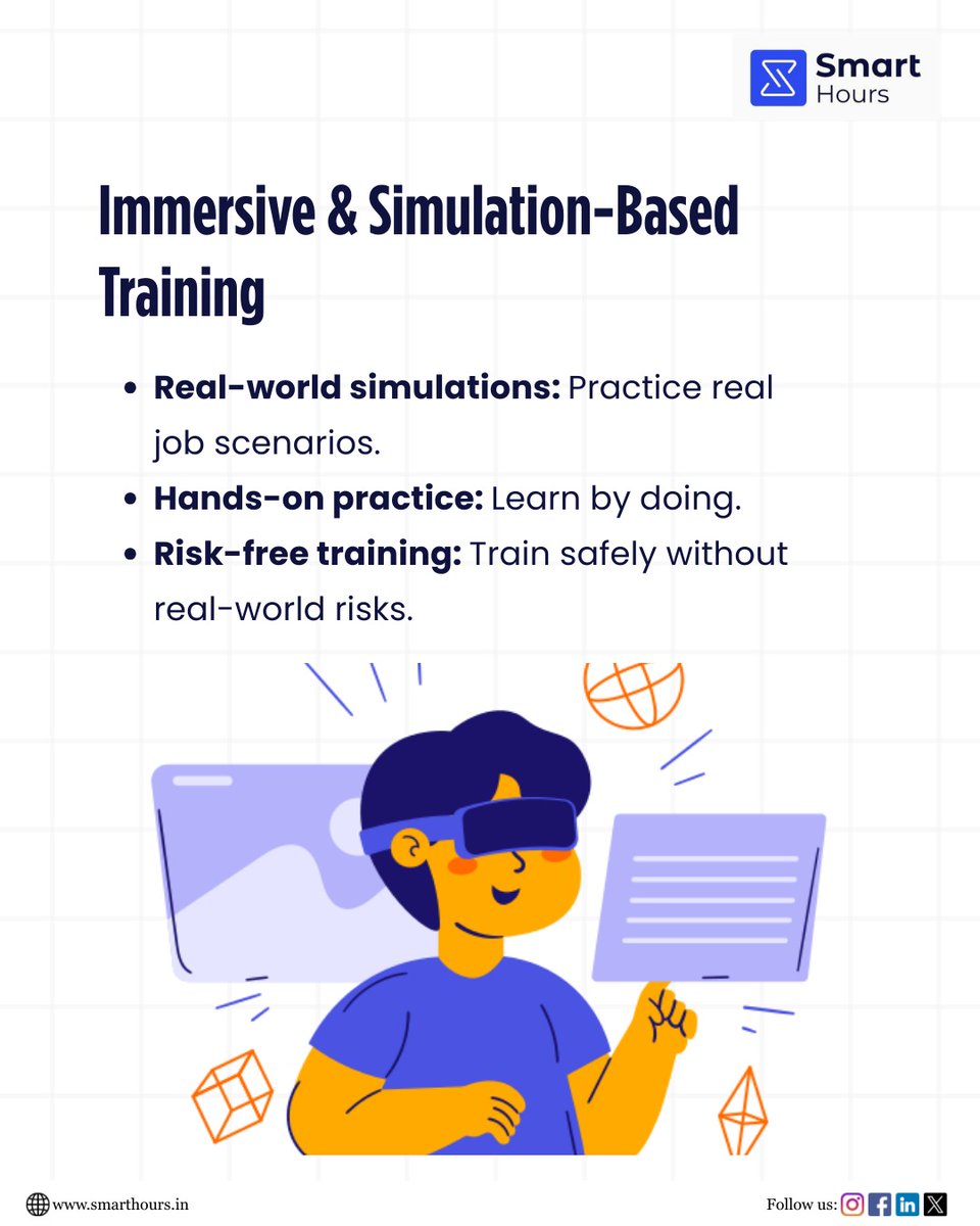 smarthours_offl's tweet photo. Corporate learning trends 2026:
AI-powered learning • microlearning • skill-based hiring • personalized pathways • project-based training • leadership skills.
Skills are the new currency.
#CorporateLearning #Upskilling #FutureOfWork #AI #Leadership #LND https://t.co/5ri4YbxC6y