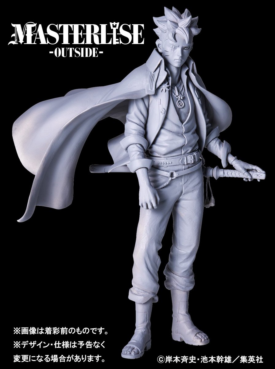 A primeira figure de TBV é do BORUTO💥 e muito linda inclusive.💙

Gostei que é o design da roupa antes da mais recente mudança. Talvez já estava pronta antes do Ikemoto resolver mudar ou por ser de fato a roupa que ele esteve na maior parte do tempo em tbv. 💯 #Borutotbv