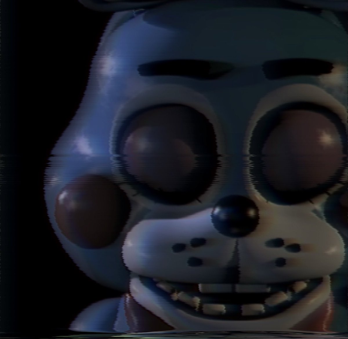 maytheghoul's tweet image. toy bonnie i’m watchin the cams why you tryin not to laugh bruh that’s disrespectful as shit bruh