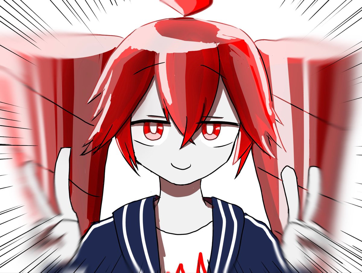 私の描く絵って反転するとカスみたいなバランスになるんですよね（下のこれみたいに）
左右対称に描ける人ってすごい